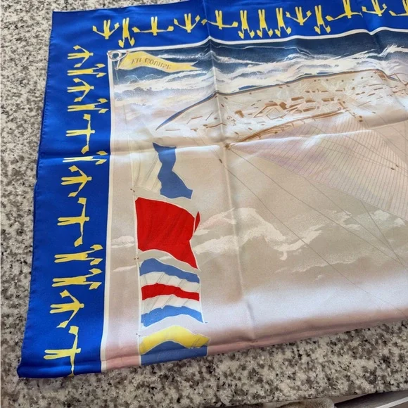 Hermes Scarf En Course - Picture 5 of 8